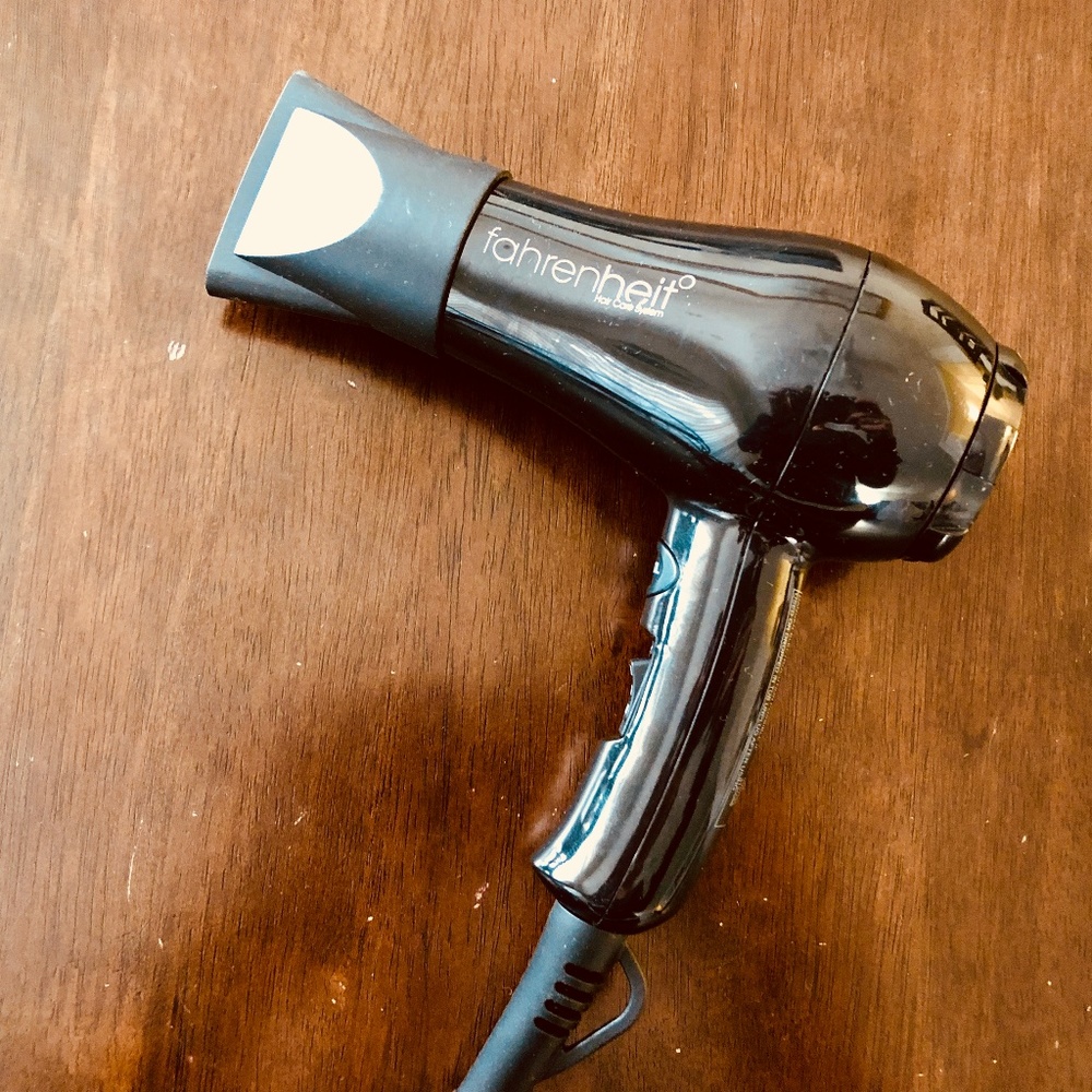 Fahrenheit Powerful Mercury Travel Mini Hair Dryer